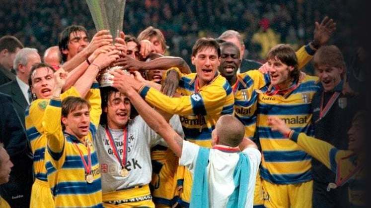 Parma: dois títulos conquistados, em 1994/95 e 1998/99 (foto).