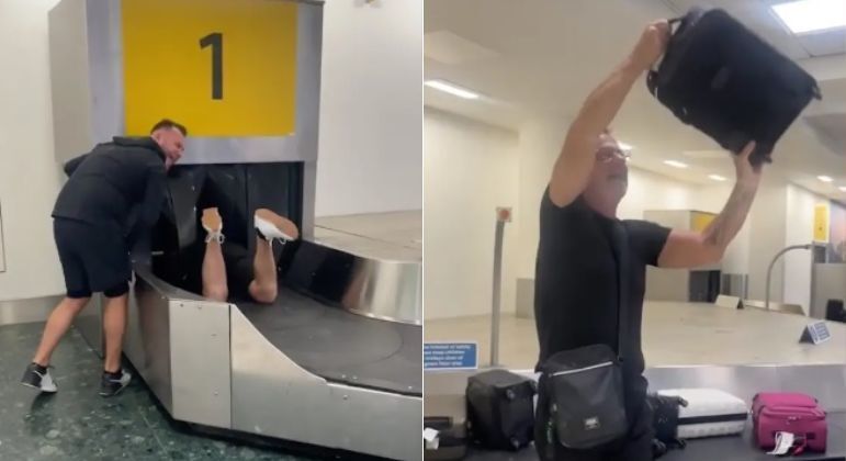Passageiro ameaçou defecar sobre esteira de bagagens, em aeroporto londrino