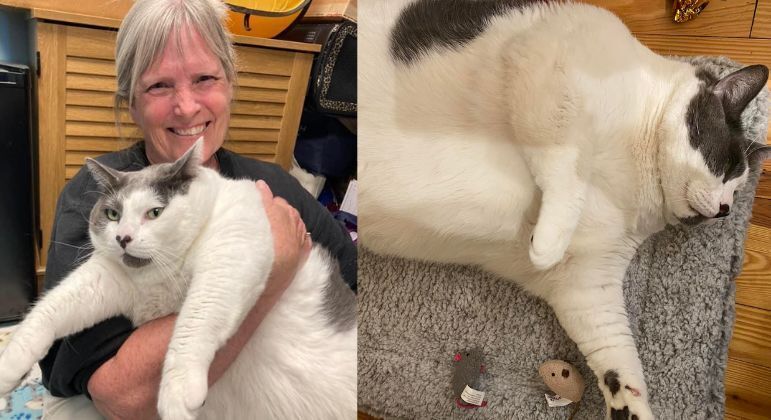 Patches com sua nova tutora, Kay Ford 