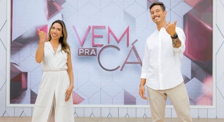 "Vem Pra Cá", da Patrícia Abravanel e Gabriel Cartolano, volta para o horário da manhã