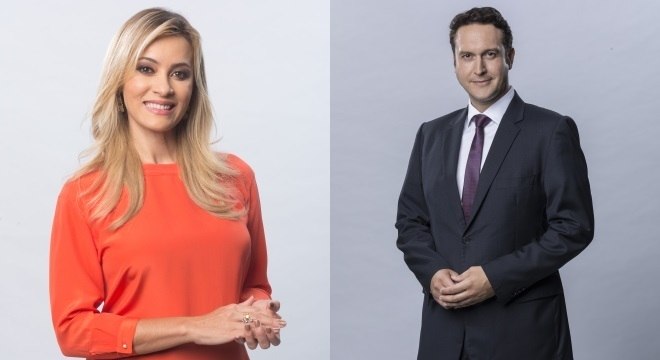 Patrícia Costa e Eduardo Ribeiro comandam o Domingo Espetacular na Record TV