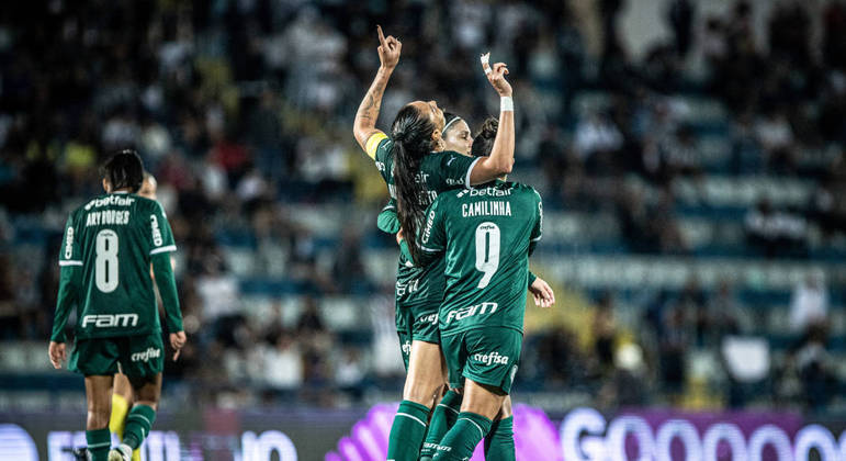 Patrícia Sochor fez o gol da vitória para o Palmeiras no jogo de ida