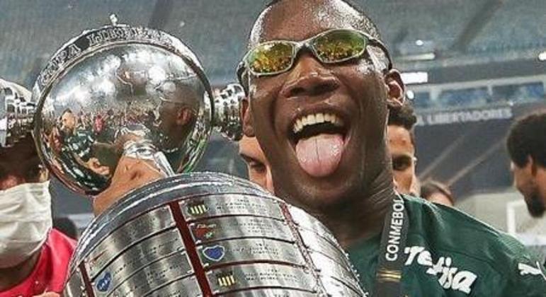 O momento era de Patrick de Paula, na conquista da Libertadores pelo Palmeiras, em 2020