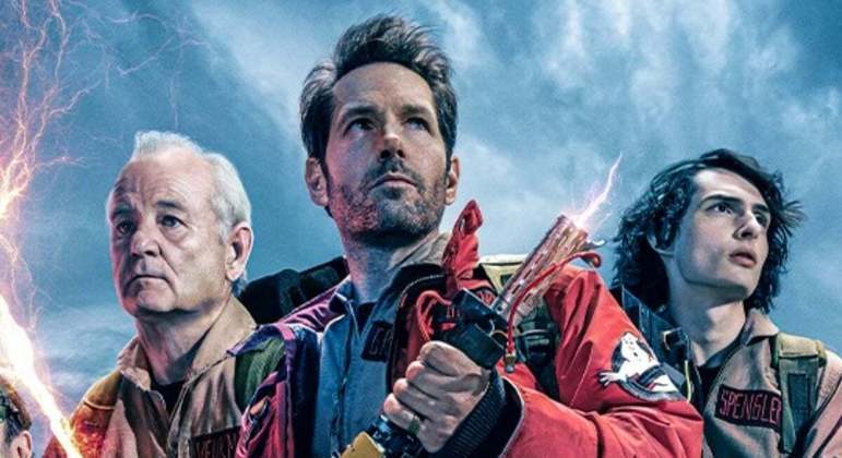 Paul Rudd e Caça-Fantasmas em Ghostbusters Apocalipse de Gelo