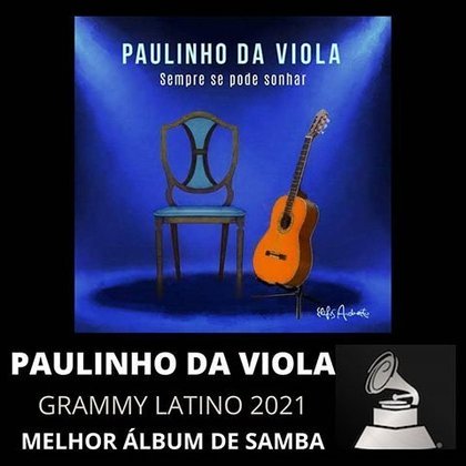 Paulinho da Viola levou a melhor  na categoria Melhor Álbum de Samba/Pagode, com a música  