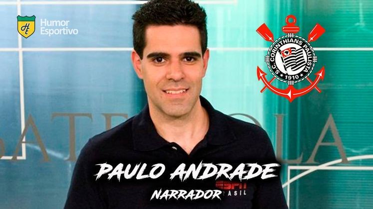 Paulo Andrade é torcedor do Corinthians