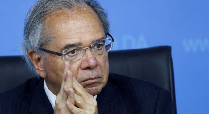 O ministro da Economia, Paulo Guedes, que se reuniu com equipe de transição