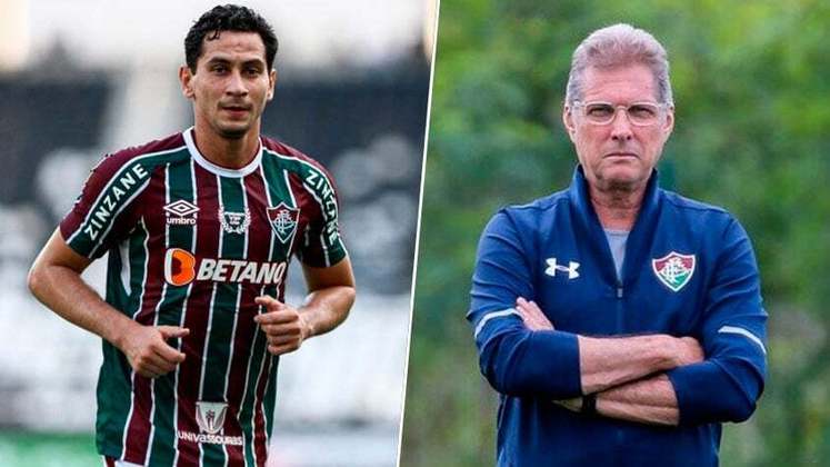 Paulo Henrique Ganso x Oswaldo de Oliveira (Fluminense - 2019) - Em má fase no clube, o meia não gostou de ser substituído e chamou o treinador de 