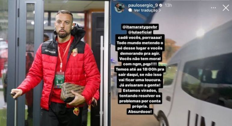 O brasileiro Paulo Sérgio cobrou ajuda do Itamaraty para deixar o Sudão
