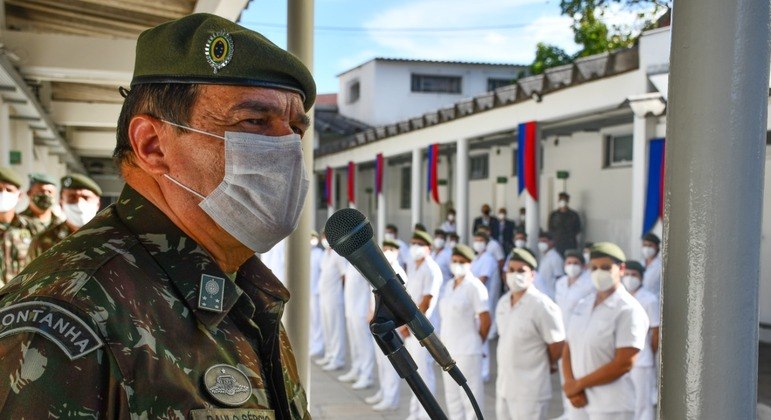 O general Paulo Sérgio, o novo comandante do Exército
