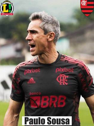 Paulo Sousa - 5,5 - Insiste em colocar Willian Arão na zaga, que tem falhado constantemente. Depois que o time tomou o gol, ficou espaçado e só melhorou após a entrada do João Gomes e Lázaro.