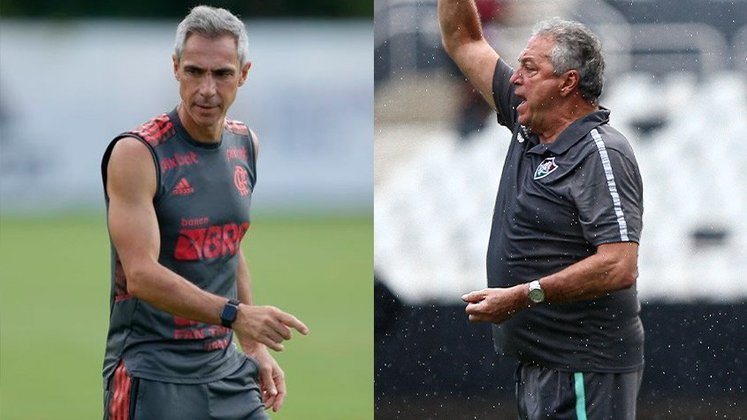 Paulo Sousa (Flamengo) x Abel Braga (Fluminense)