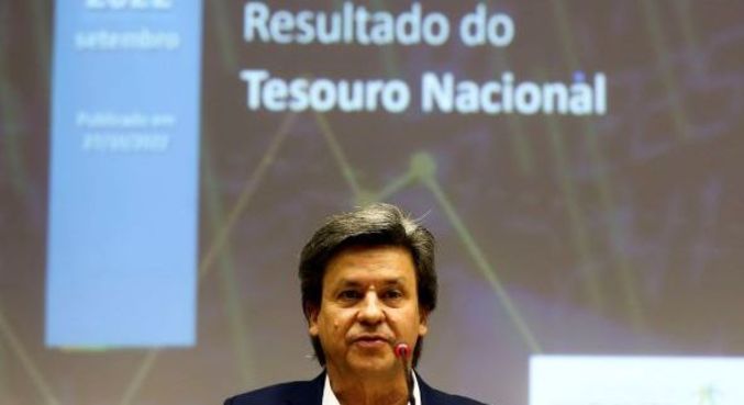 Secretário do Tesouro, Paulo Valle, comenta o resultado de setembro em coletiva