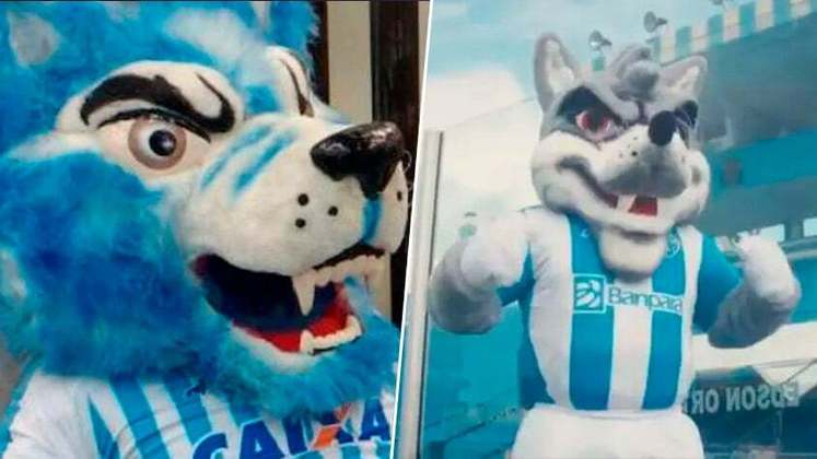 Paysandu - Lobo Mau: o mascote do clube paraense teve uma mudança no seu visual se tornando menos peludo, e até nas suas cores, deixando de ser azul para se tornar acinzentado. 
