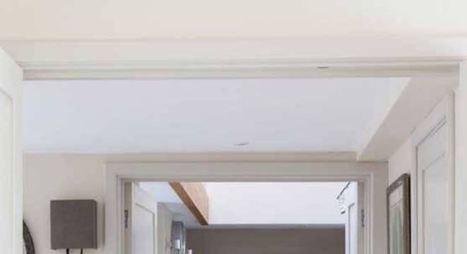 Pedra mineira na cozinha e sala de estar