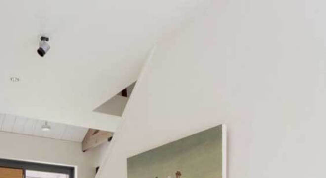 Pedra mineira na sala de casa