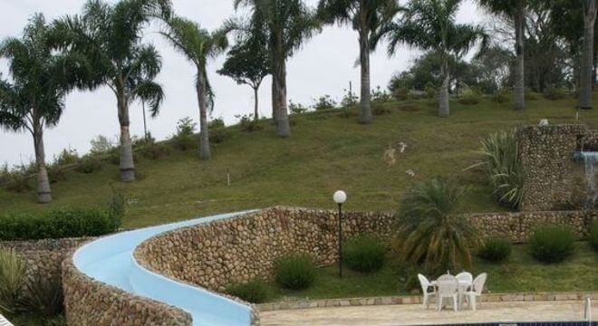 Pedra mineira para piscina