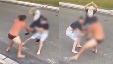 Pedreiro de cueca encara invasores de casa armados com bastões e facas