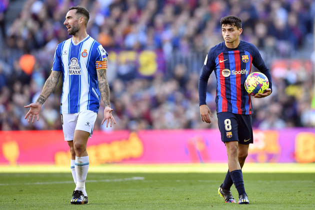 6º Pedri González (Espanha)Clube atual: Barcelona (ESP)Posição: meiaIdade: 20 anosValor: 170,2 milhões de euros (R$ 969,6 milhões)