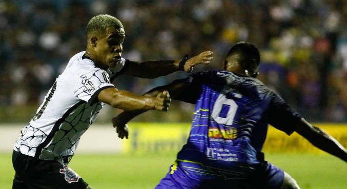 Pedro, atacante Corinthians na Copinha 2022, marcou contra o São José