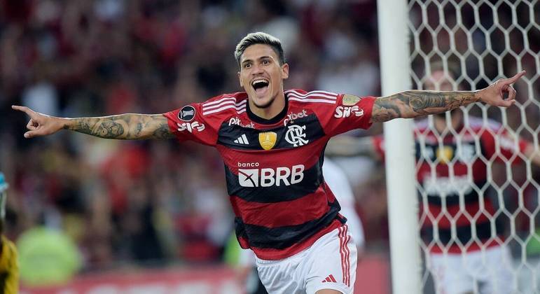 Pedro marcou os dois gols que deram a vitória do Flamengo
