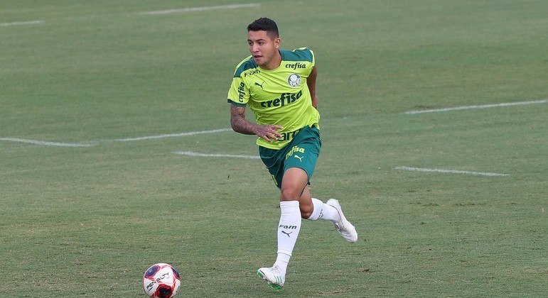 Pedro Bicalho treinou com o time profissional do Palmeiras durante a disputa da Copinha
