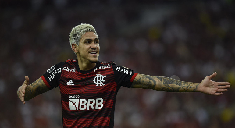 Pedro vive um grande momento com a camisa do Flamengo