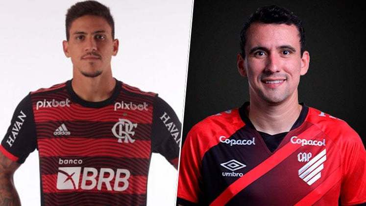 Pedro (Flamengo) x Pablo (Athletico-PR)