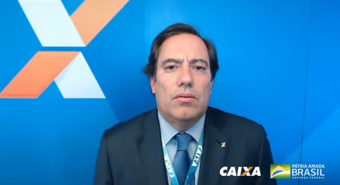 Pedro Guimarães, presidente da Caixa, que afirmou que o banco está preparado para o novo auxílio