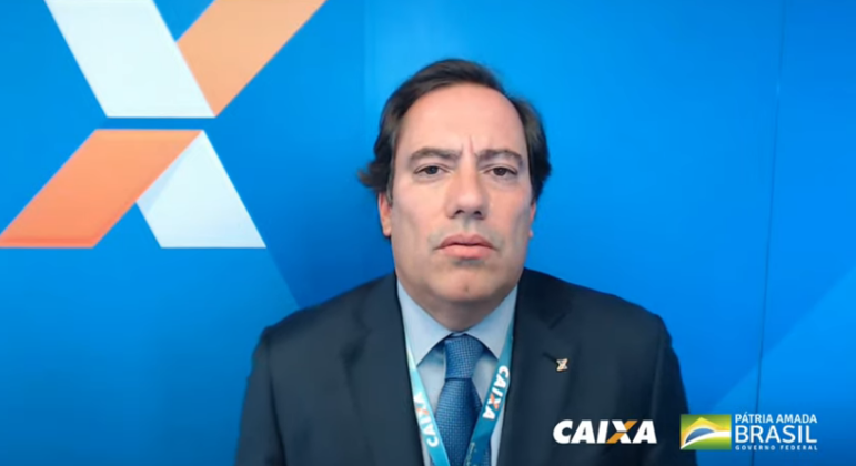 O presidente da Caixa, Pedro Guimarães
