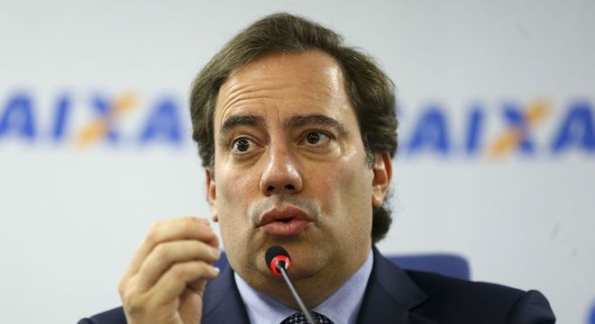 O presidente da Caixa, Pedro Guimarães