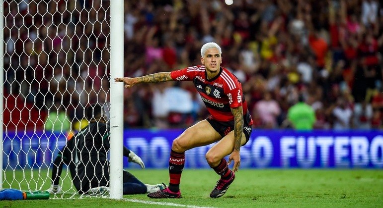 Pedro marcou o gol do Flamengo na vitória sobre o Boavista