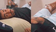 Pedro Scooby passa por tratamento após romper ligamento do joelho