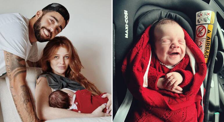Pedro Scooby e Cintia Dicker são pais de Aurora; o surfista tem três filhos com Luana Piovani