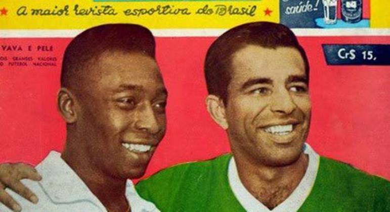 Pelé, o melhor de todos, fez questão de revelar que também tinha um ídolo no Palmeiras, Vavá