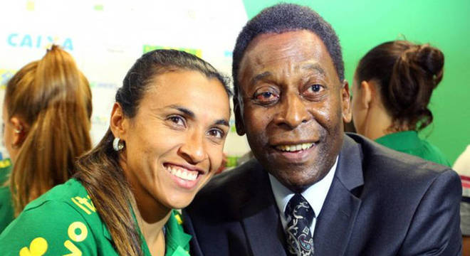 Resultado de imagem para Pelé Marta