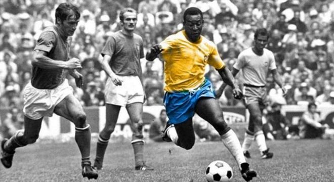 Pelé. 1.283 gols na carreira. Três Copas. Dois Mundiais. Duas Libertadores.