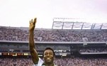 Pelé jogando pelo New York Cosmos