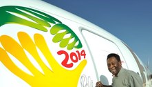 Embaixador da Emirates, Pelé teve nome inscrito na fuselagem de aviões da companhia