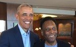 Maio de 2019: Último grande evento públicoFeliz por estar no mesmo time de Barack Obama por um mundo melhor. Foi assim que o ex-jogador definiu seu encontro com o ex-presidente dos EUA