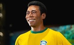 Pelé, estátua, seleção, seleção brasileira, CBF
