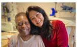 Pelé, Marcia Aoki, hospital 2021,