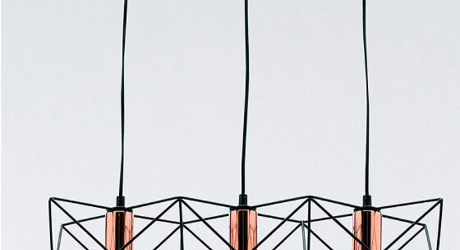 Pendente aramado trio 