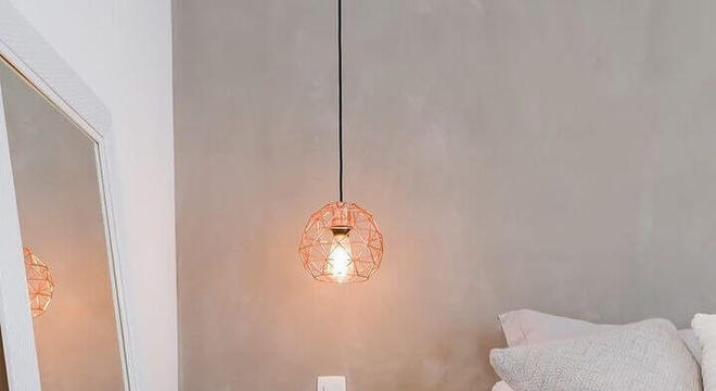 pendente para quarto moderno 