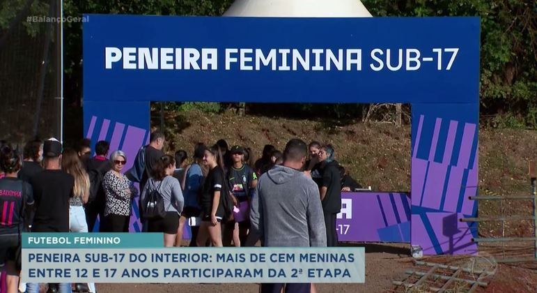 Meninas enfrentam peneira por vaga no Campeonato Paulista sub-17 - RecordTV  - R7 Fala Brasil