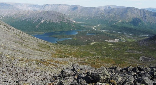 Poço está localizado numa área inabitada no norte da Península de Kola, na Rússia