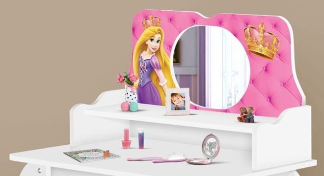 Penteadeira infantil princesas