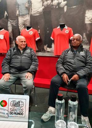 Pepe e Lima no Museu Benfica