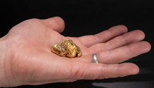 Maior pepita de ouro encontrada na Escócia em mais de 400 anos é exibida