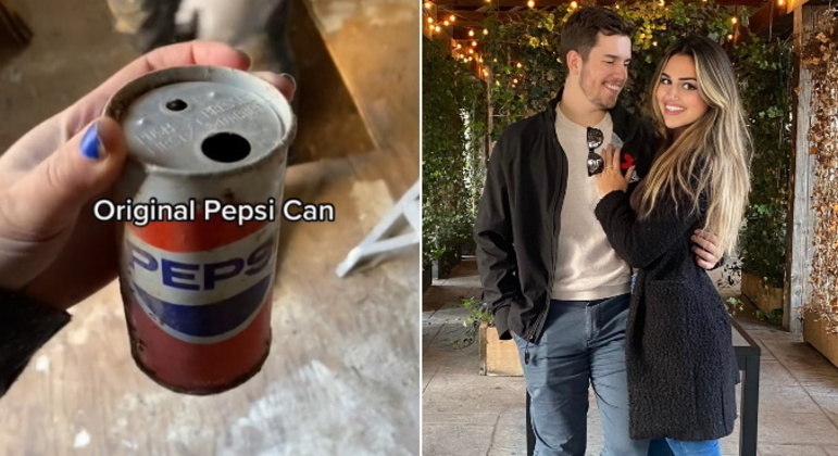 Em abril, um casal canadense encontrou um verdadeiro tesouro escondido na própria casa: uma lata de refrigerante antiga. Cassidy Casale e Eton Merritt foram surpreendidos ao achar a latinha de Pepsi, produzida nos anos 1970, durante uma reforma na casa que compraramLEIA O RESTANTE DESSA HISTÓRIA!